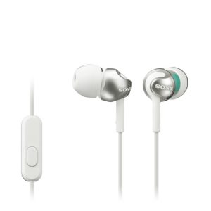 Kufje Sony MDR-EX110AP, të bardha