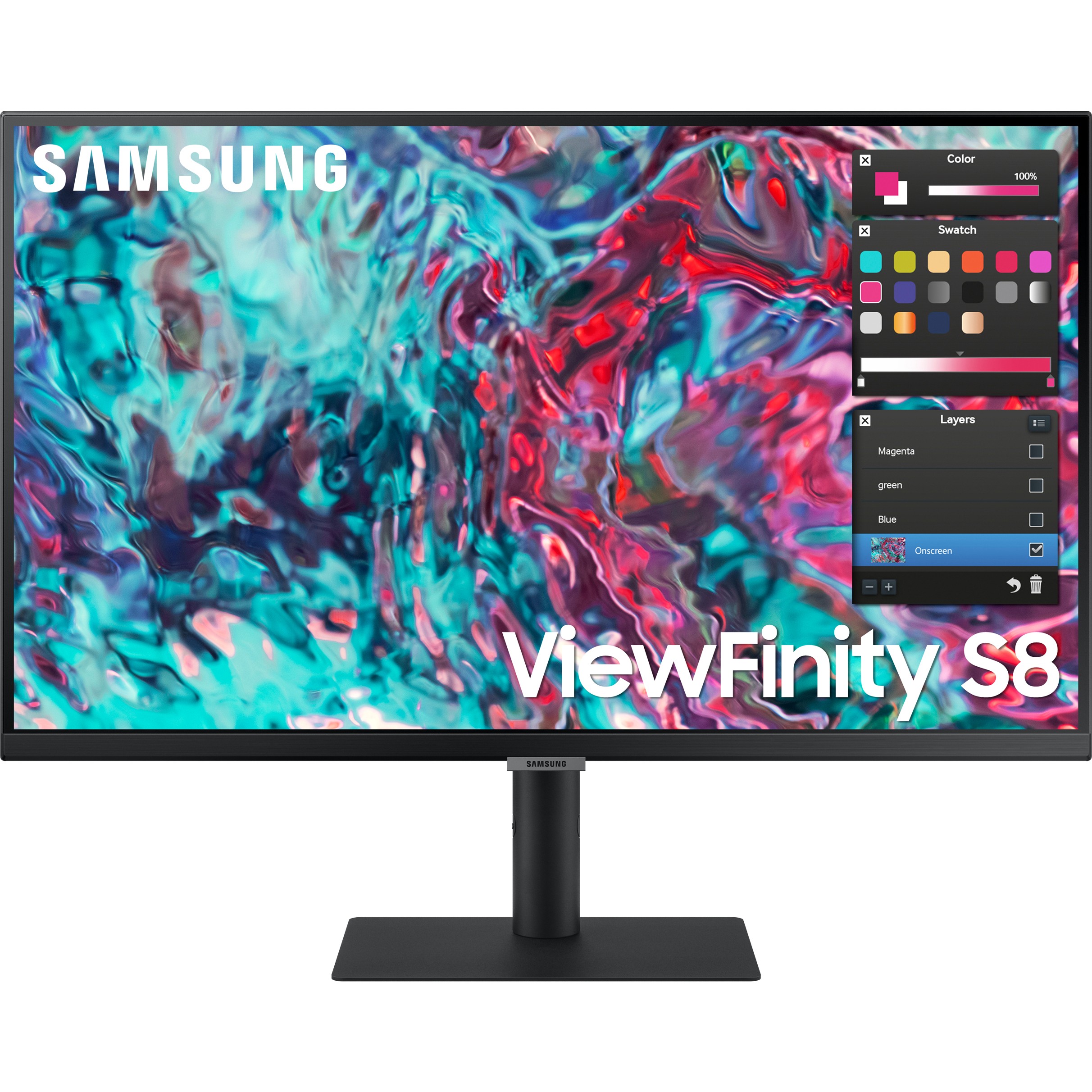 Monitor Samsung ViewFinity S8 S27B800TGU / 27”/ 4K Ultra HD / 5ms IPS / HDMI / VESA / i zi