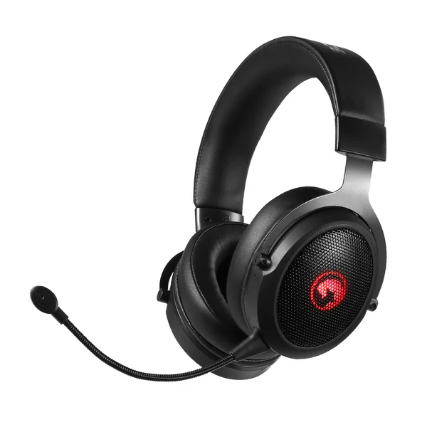 Kufje Gaming Marvo HG9088W / 2.4G Wireless / Bluetooth / 3.5mm / 1000mAh / 12h / Dritë e pasme me 7 ngjyra / E zezë