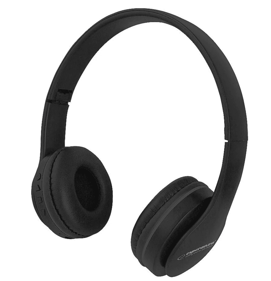 Kufje Esperanza EH222K / Bluetooth / Wireless / 10 M range / E zezë