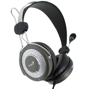 Kufje Genius HS-04SU / Stereo / On-Ear /20Hz-20kHz / E zezë