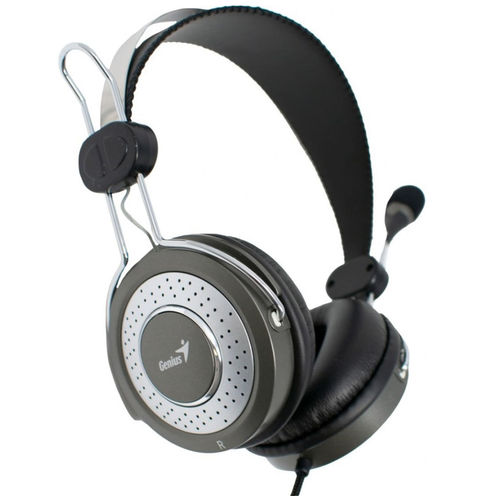 Kufje Genius HS-04SU / Stereo / On-Ear /20Hz-20kHz / E zezë