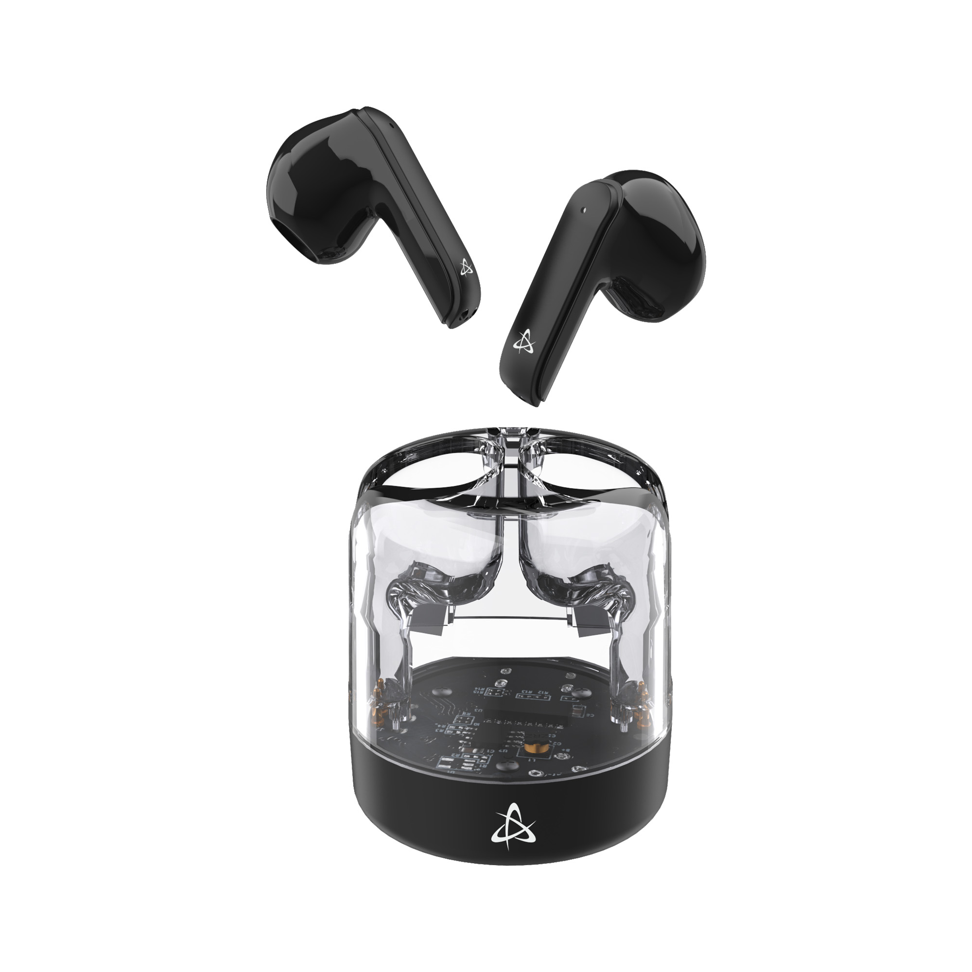 Kufje SBOX Earbuds EB-TWS12 / 20-20000Hz / Mikrofon / Bluetooth / Të zeza