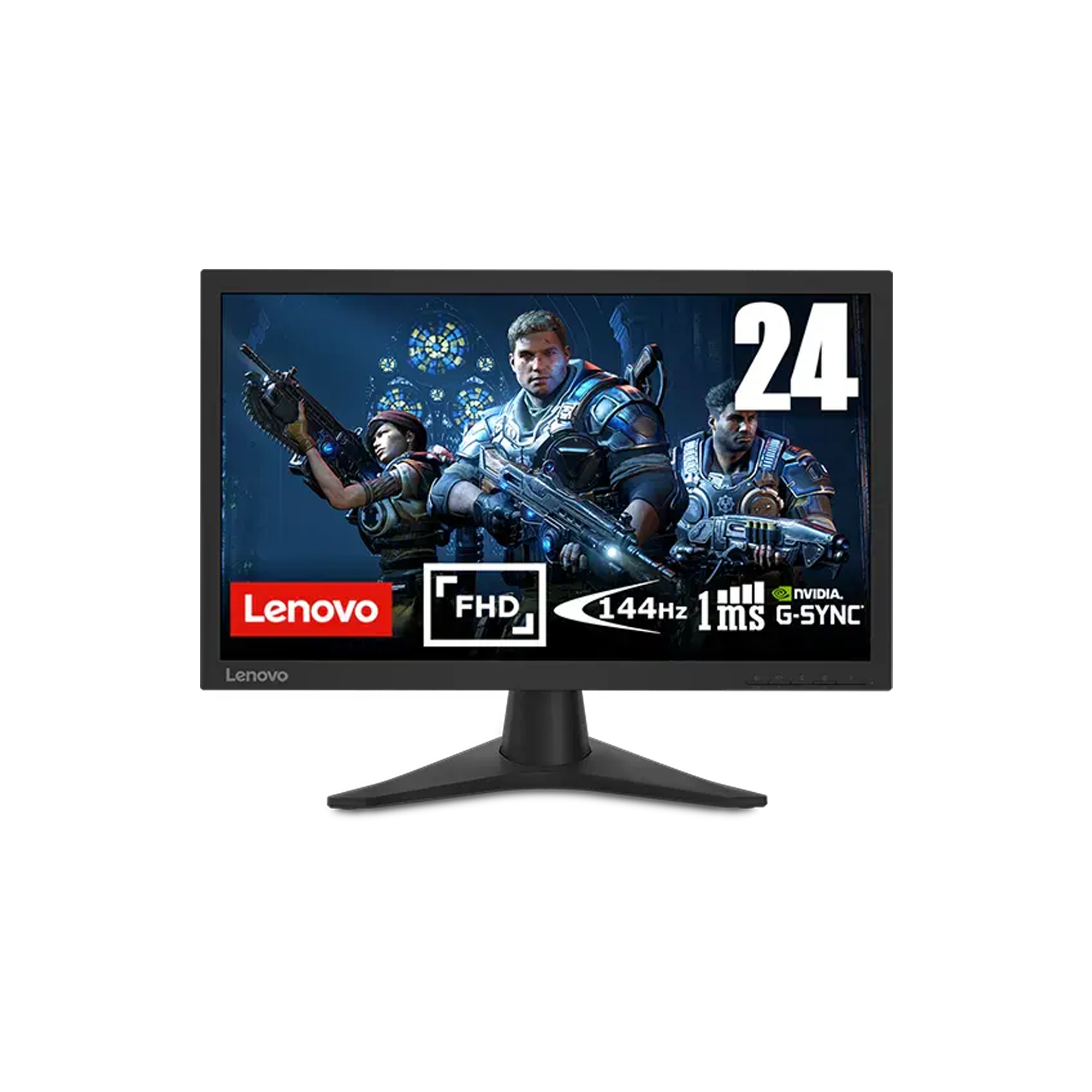 Monitor Gaming Lenovo G24-10 / 23.6 Inch / Full HD / 144Hz / 1ms / I zi