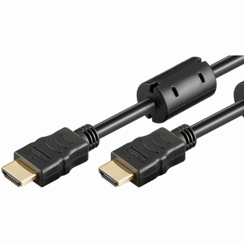 Kabllo HDMI (ST-ST) 3m HighSpeed 4K, e zezë