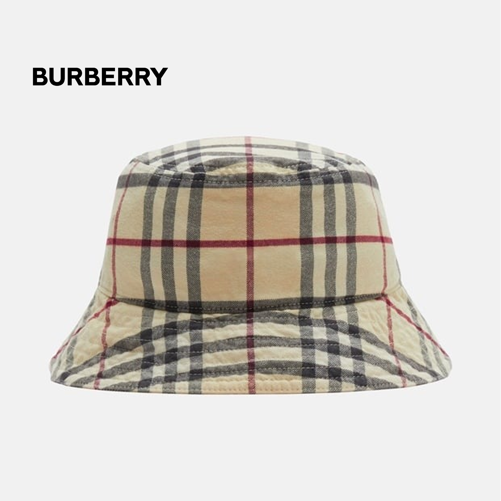 Kapele - Vintage Check Pambuk Bucket