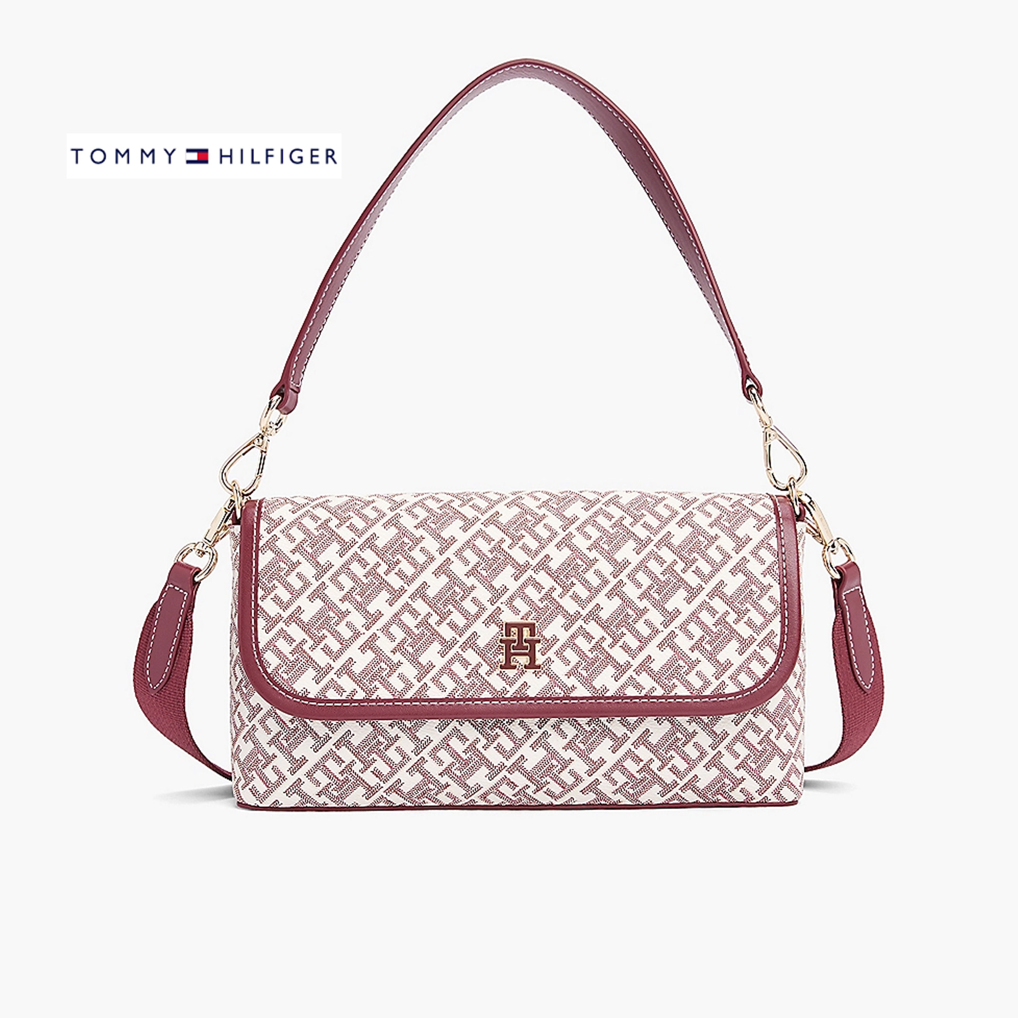 Çantë - TOMMY HILFIGER - Monoplay Flap Crossbody Bag