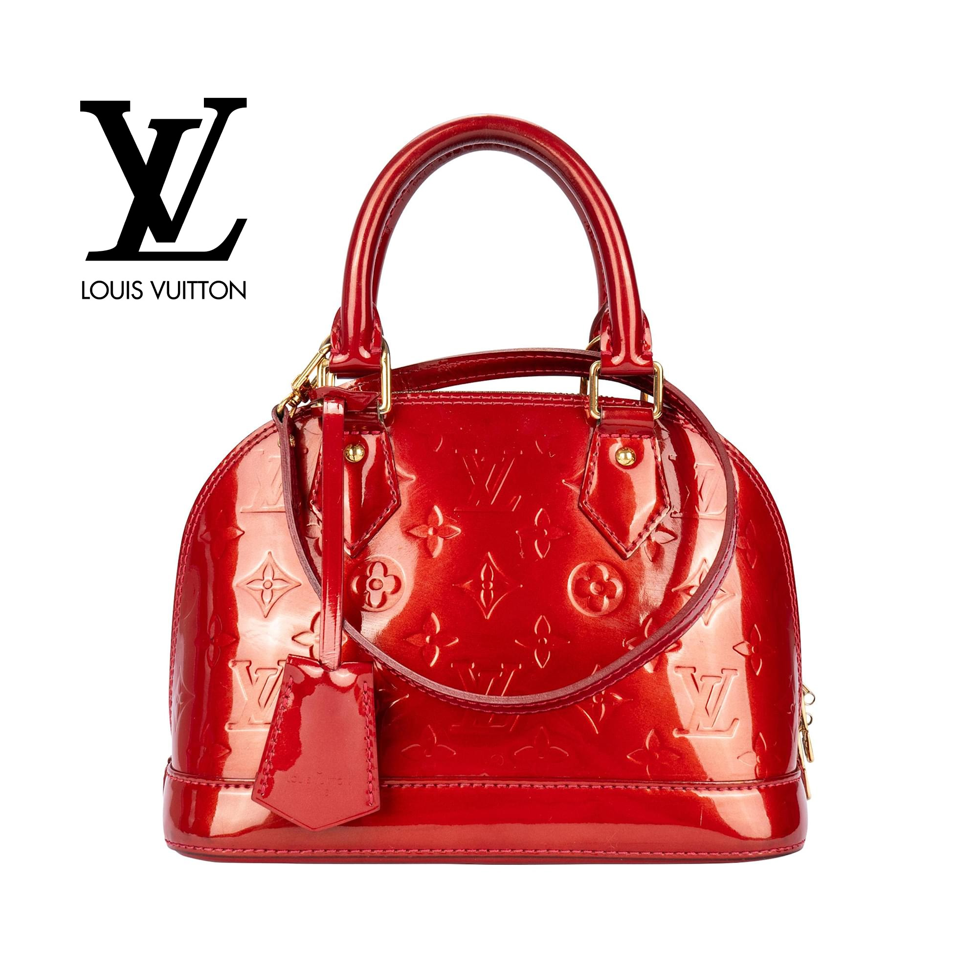 Çantë - LOUIS VUITTON - 2015 Monogram Vernis Alma BB satchel