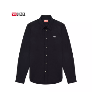 LONG SLEEVE - DIESEL S-Benny-A logo-appliqué shirt
