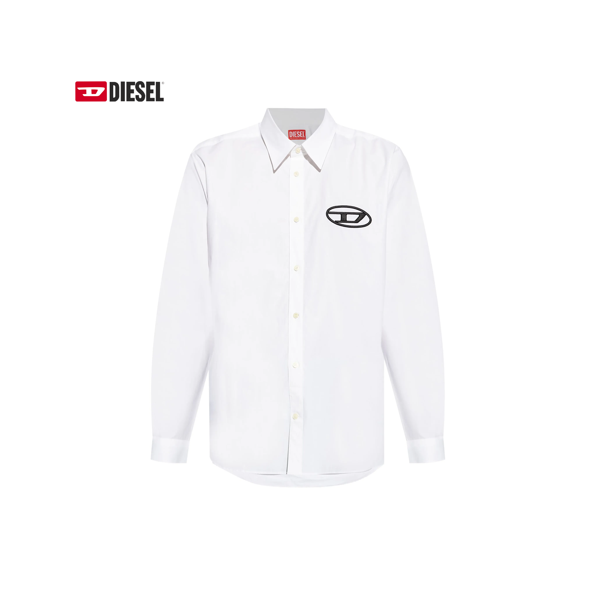 LONG SLEEVE - DIESEL S-Simply-D cotton shirt NR: 52