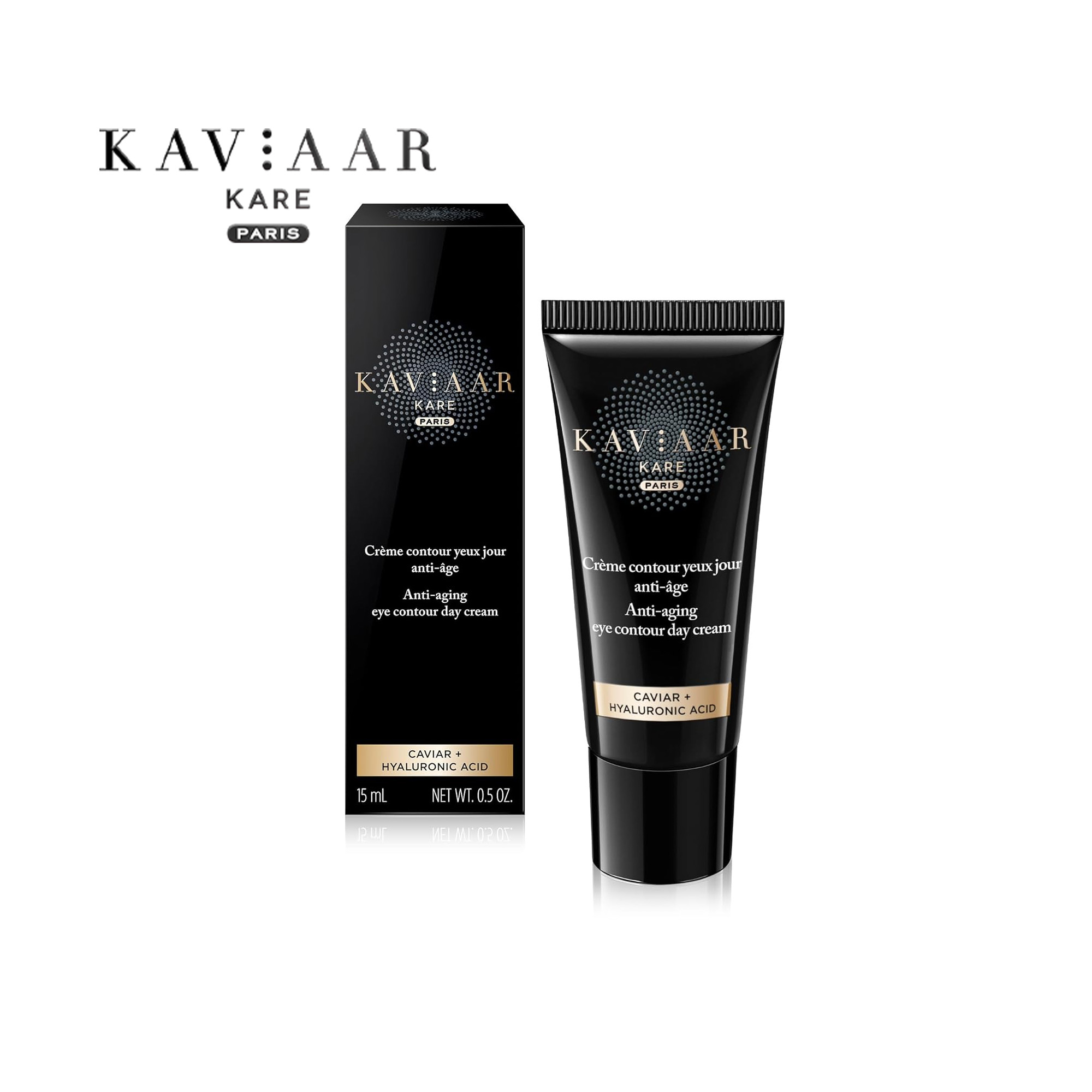 FACE CREAM - KAVIAAR KARE - Kundër Rrudhave për Rrethin e Syve – Kaviar + Acid Hialuronik – 15 ml