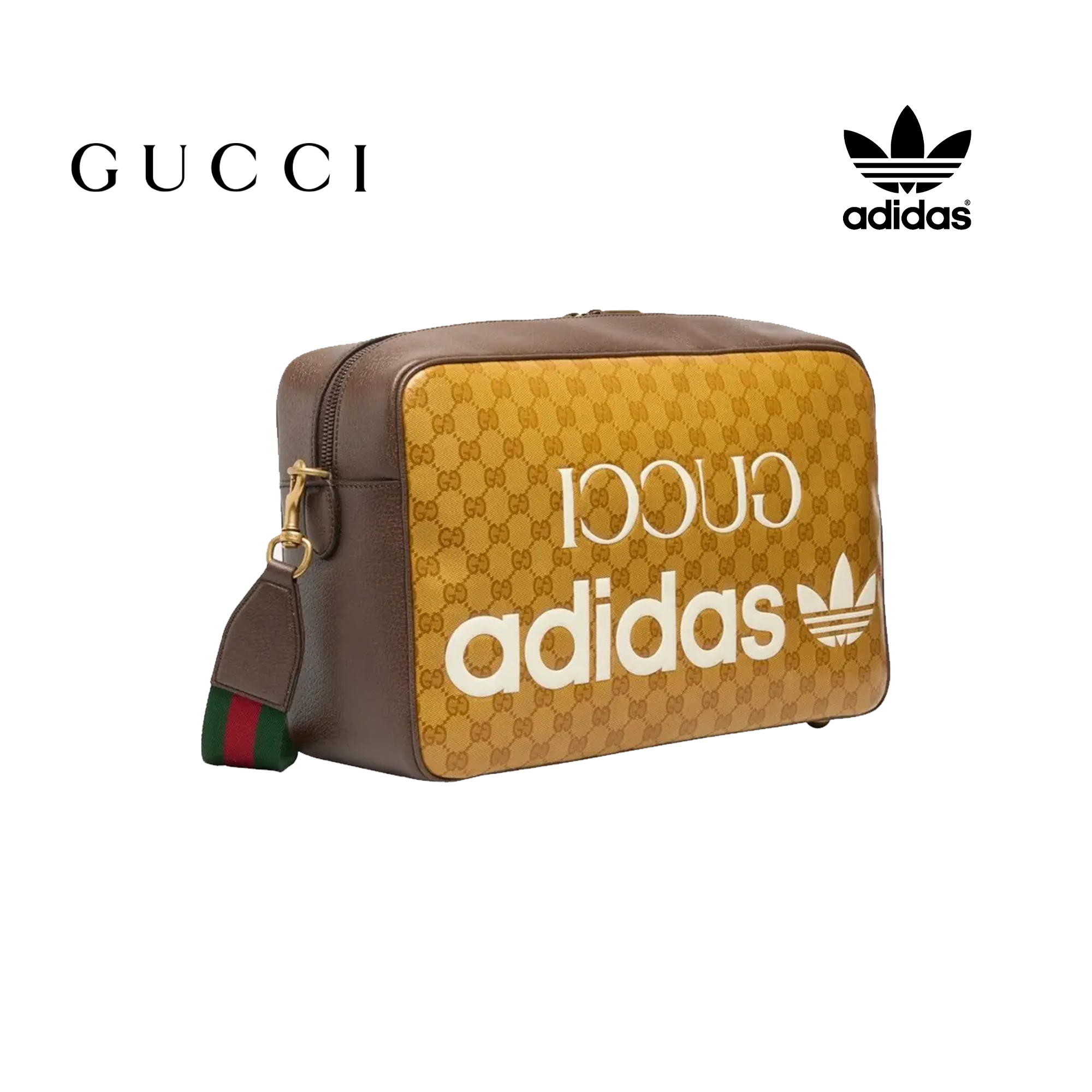 Çantë - Adidas x Gucci Çantë krahu prej lëkure