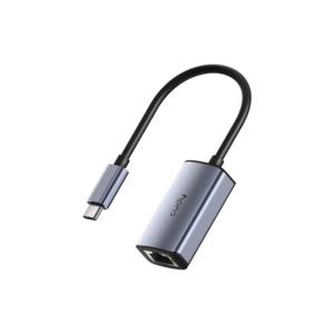 Adapter Cudy USB-C në Ethernet Adapter, i hirtë